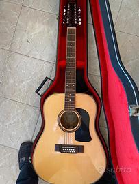 Chitarra acustica a 12 corde Washburn nuova