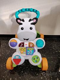 Fisher Price zebra primi passi