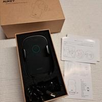 Supporto per telefono da auto con ricarica wireles