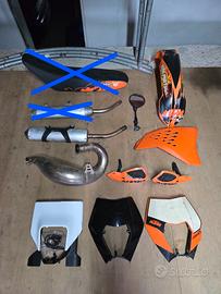 ricambi ktm exc dal 2008 al 2011 e altre moto