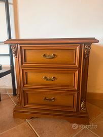 Cassettiera con comodini