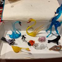 Animali vetri di Murano