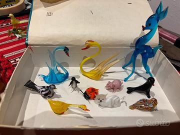 Animali vetri di Murano