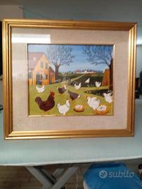 riproduzione di un casolare di campagna. 