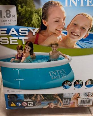 Piscina nuova sigillata INTEX EASY SET 1.83 x 51cm