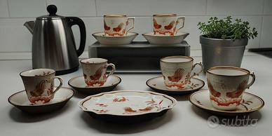 Set di tazzine con piattino da caffè