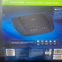 Modem router Wireless Linksys x2000 Cisco