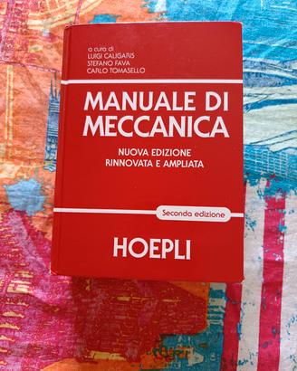 Manuale di meccanica  Nuovo 