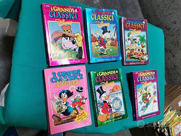 Lotto 6 fumetti I Grandi Classici Disney 1992