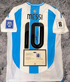 Maglia Messi Argentina Autografo serigrafato