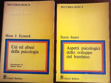 PSICOLOGIA ed. 1980 - Susan Isaacs e Hans J. Eysen