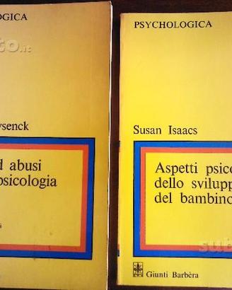 PSICOLOGIA ed. 1980 - Susan Isaacs e Hans J. Eysen