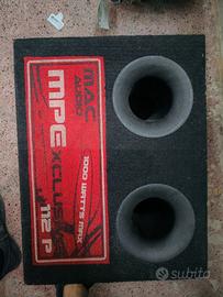 subwoofer e amplificatore 