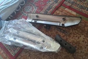 Paracalore scarico originale kymco xciting ..