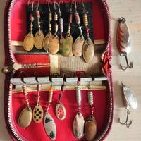 Cucchiaini Pesca Spinning Trota Mare Lago fiume 