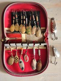 Cucchiaini Pesca Spinning Trota Mare Lago fiume 