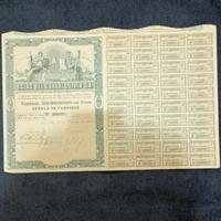 Spagna azione storica, "Cédula de Fundador" 