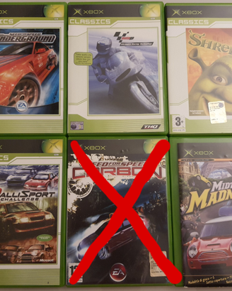 Giochi Xbox prima serie