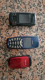 2 nokia e 1 Samsung CELLULARI VINTAGE