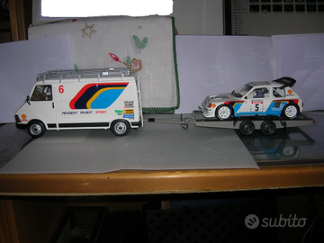 Pack Peugeot 205 TDC 86 Saby 1/18 ottomobile OT384