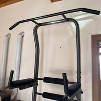 Barra per trazioni, dip e addominali
