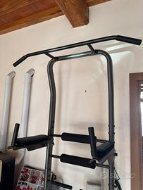 Barra per trazioni, dip e addominali