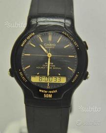 Orologio al quarzo casio aw 30 mai usato