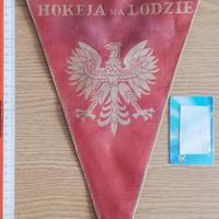 Gagliardetto Polski Zwiazek Hokeja,hockey ghiacci