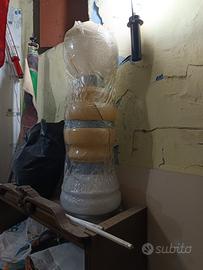 Lampada da terra anni 70 Vintage 