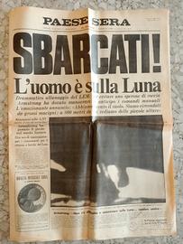 Paese sera - L'uomo sulla luna