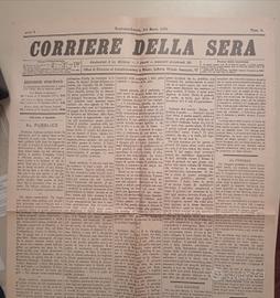    Corriera della Sera 1876 n. 1