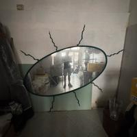 Specchio in ferro battuto