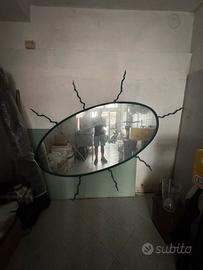 Specchio in ferro battuto