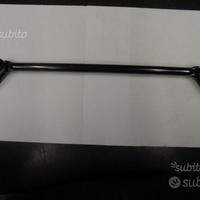 Traversino Domino nero manubrio cross enduro