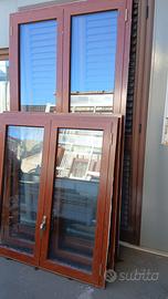 Infissi alluminio eff.legno