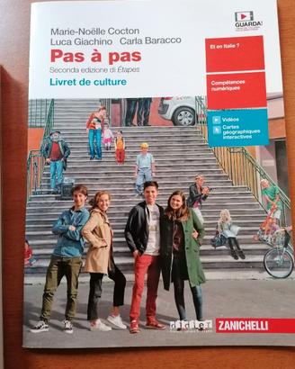 Libri scolastici di francese e grammatica