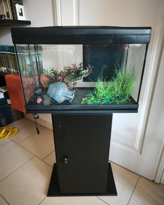 ACQUARIO ALOHA 60  + MOBILETTO DI SUPPORTO