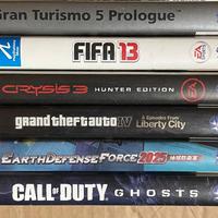 Lotto 6 giochi originali PS3 – GTA IV, Crysis 3, C