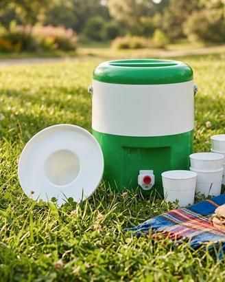 Thermos vintage con rubinetto 