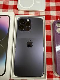 Iphone 14 Pro Max 128GB Purple + MagSafe Wireless