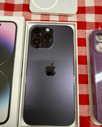 Iphone 14 Pro Max 128GB Purple + MagSafe Wireless