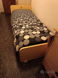 Letto singolo completo Materasso nuovo