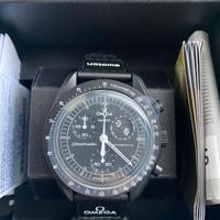 OMEGA x Swatch Moonwatch Moonphase Black Edition