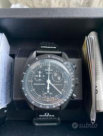 OMEGA x Swatch Moonwatch Moonphase Black Edition