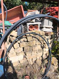 Lotto materiale edile misto sassi e pietre