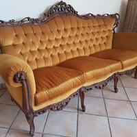 Divano barocco 3 posti