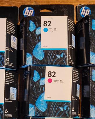 Cartucce hp 82 originali sigillate