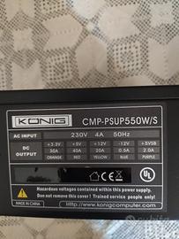 Alimentatore PC desktop 550w