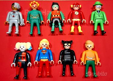 9 personaggi Playmobil Kinder 