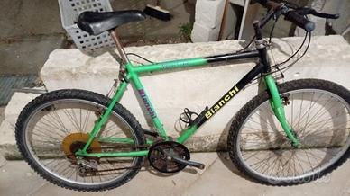 bicicletta vintage bianchi